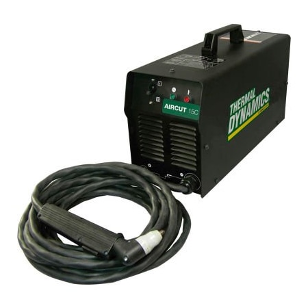 Esab Welding & Cutting Thermal DynamicsÂ Aircut 15C Plasma Cutting System w/Compressor, 120V, 300/400A, 8.5' Cbl 1-1110-1